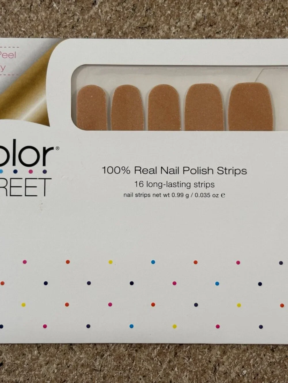 Color Street 100% Real Nail Polish Strips 5ct Combo #4